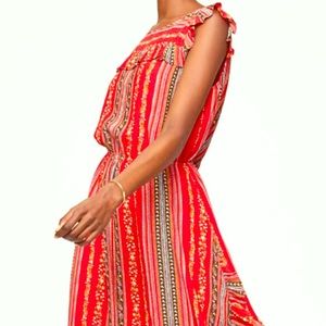 LOFT/ Sirena Ruffle Dress. Size M.